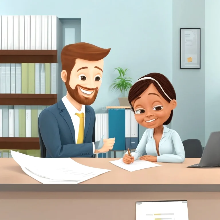 Photo of a satisfied client