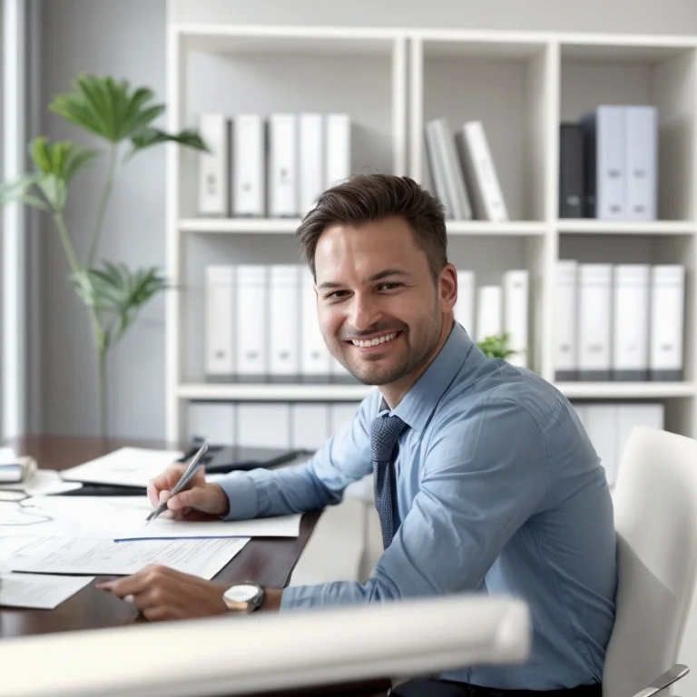 Close-up of legal documents and keys on table